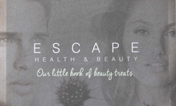 Escape Health & Beauty brochure design